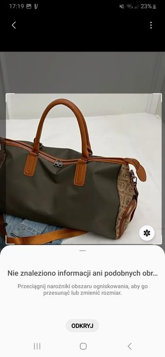 Torba podróżna średnia nowa