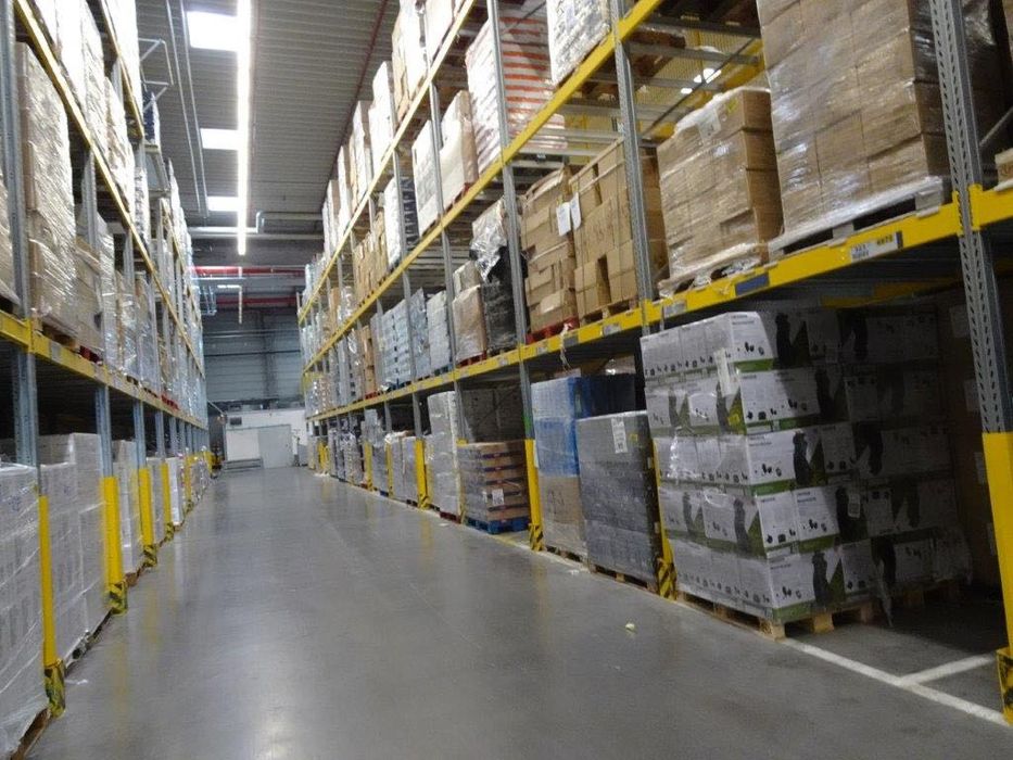 Regał paletowy przemysłowy magazynowy metalowy sklepowy