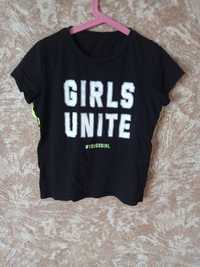 146/ 152 см футболка для дівчинки на 11-12 років C&A here & there