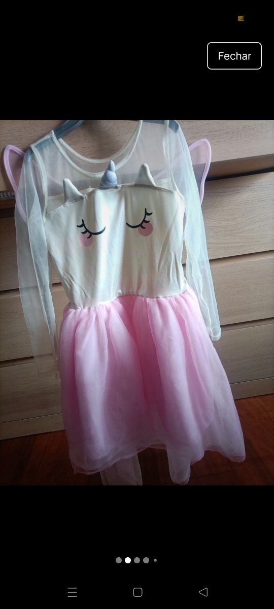 Vestido unicórnio