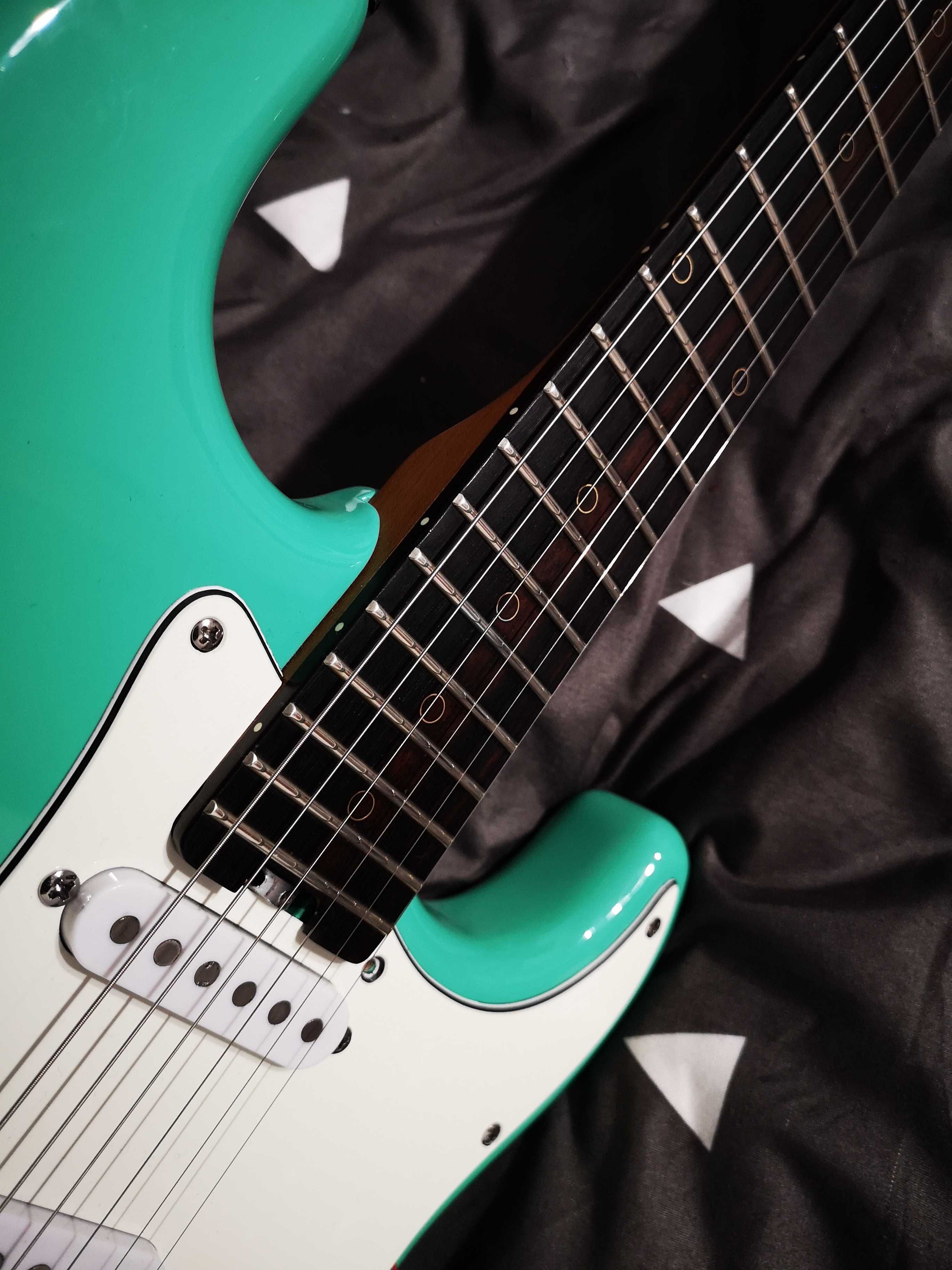 Schecter Nick Johnston HSS (Fender Fat50's, Seymour Duncan TB-14)