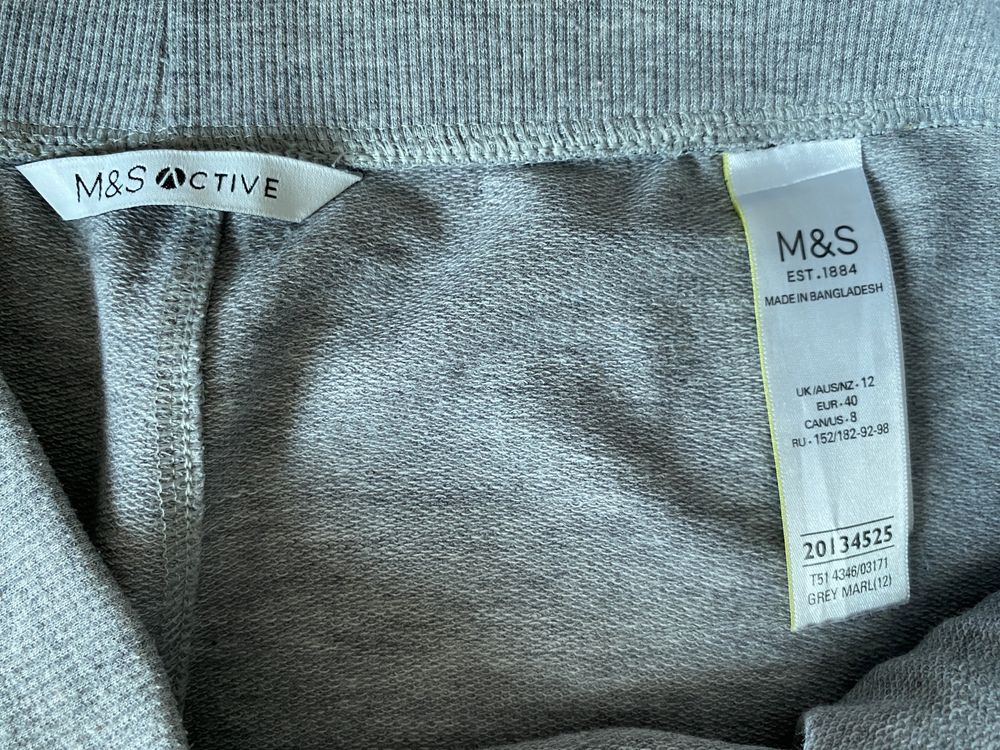 M&S ACTIVE Spodnie dres cienkie damskie rozm 40