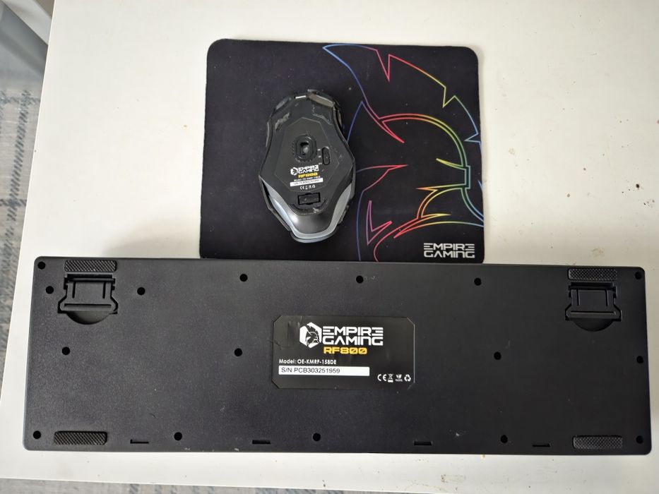 Klawiatura i Myszka z Podkladka EMPIRE GAMING