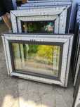 Okno pcv uchylne antracyt dwustronny 80 x 60 nowe