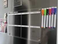 Weekly planner na loswoke tablica magnetyczna