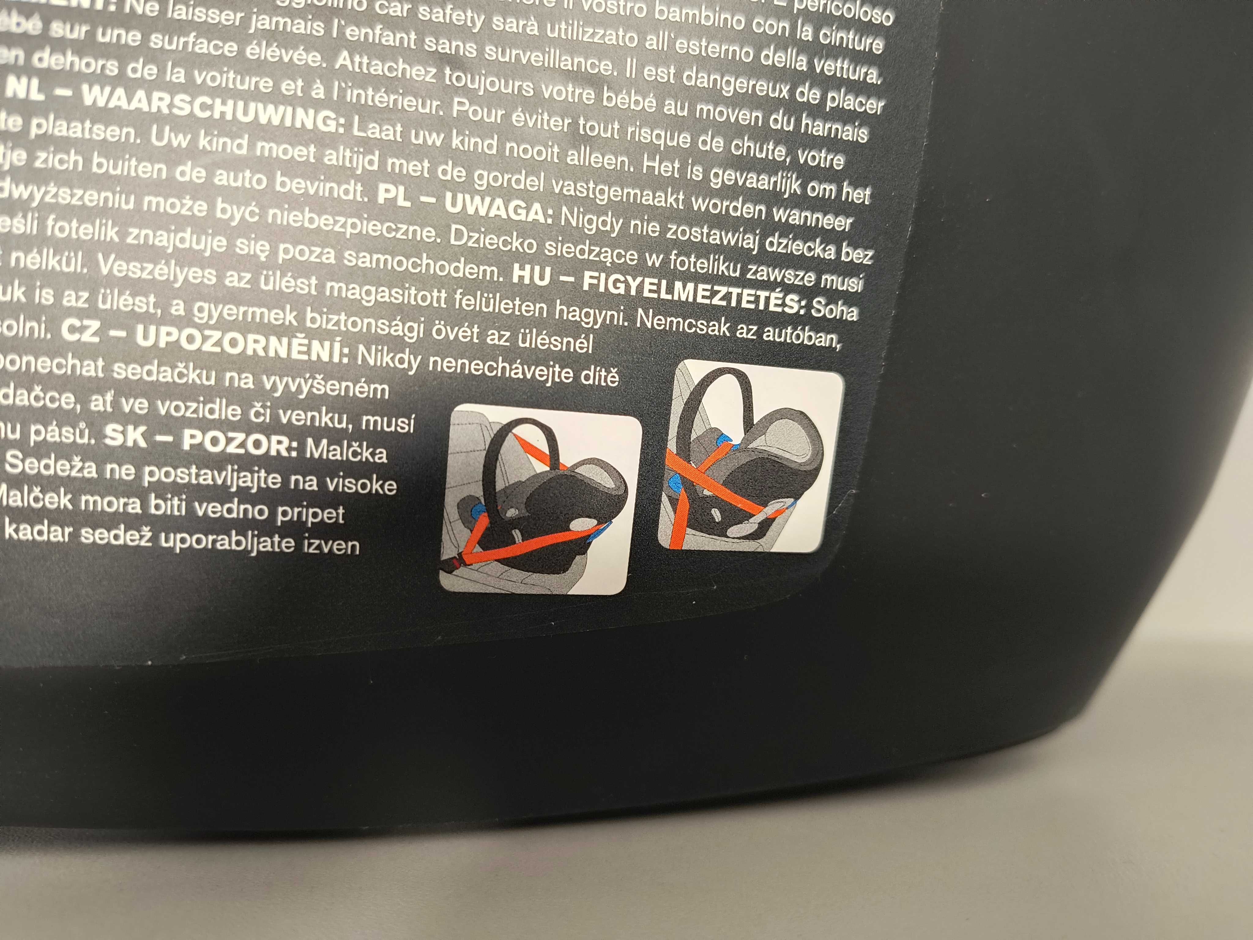 Fotelik nosidełko Cybex baza Isofix