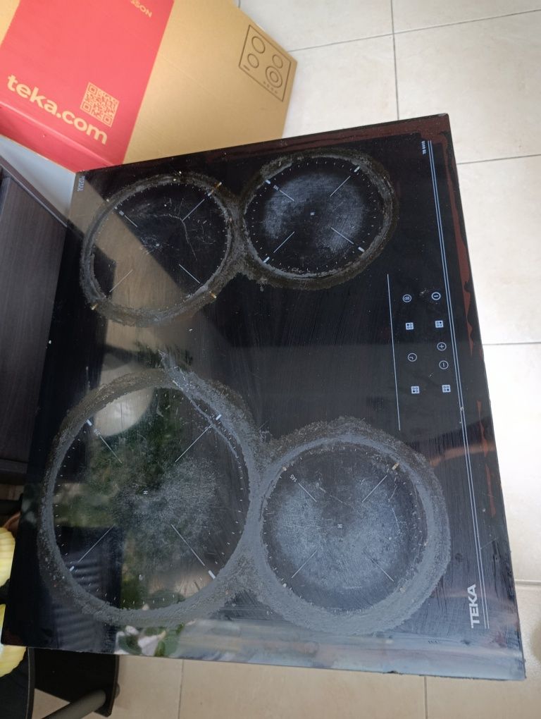 Placa Elétrica Teka – 4 discos – Apenas 40€ – Fácil reparação