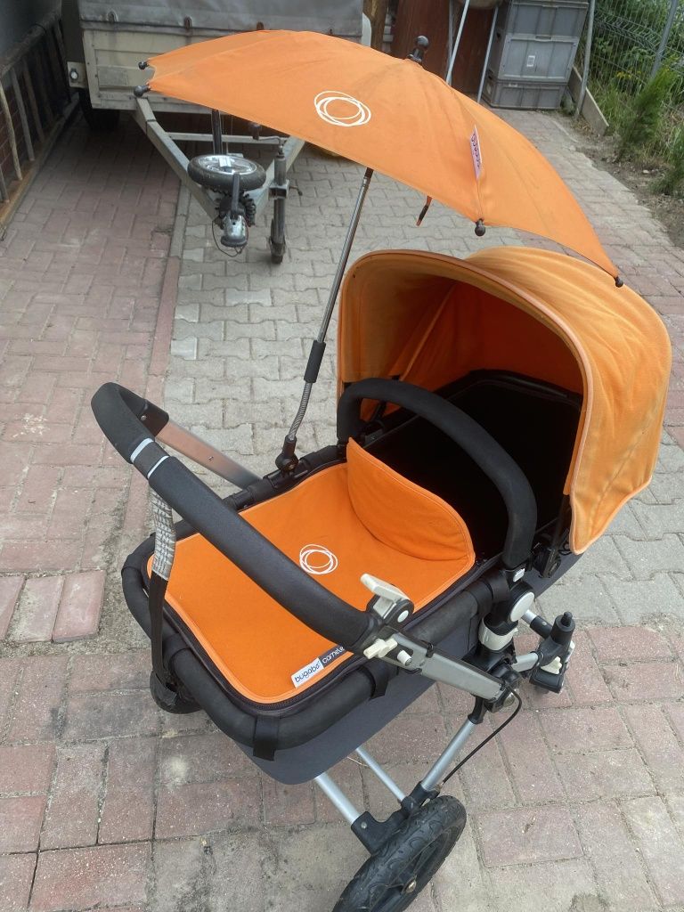 Wózek 2w1 spacerówka i gondola Bugaboo cameleon Orange