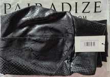 Pairadize – Black Python Pants