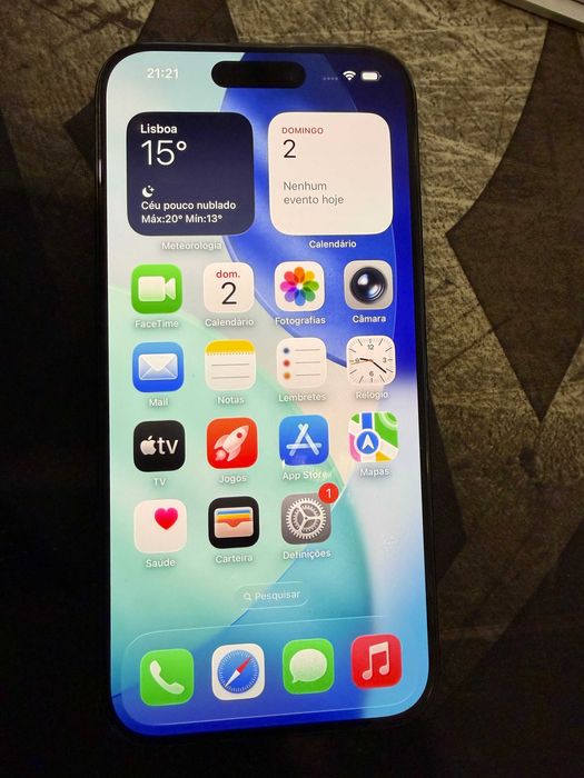Apple iPhone 15 Pro 128 GB Como Novo Oferta Capa