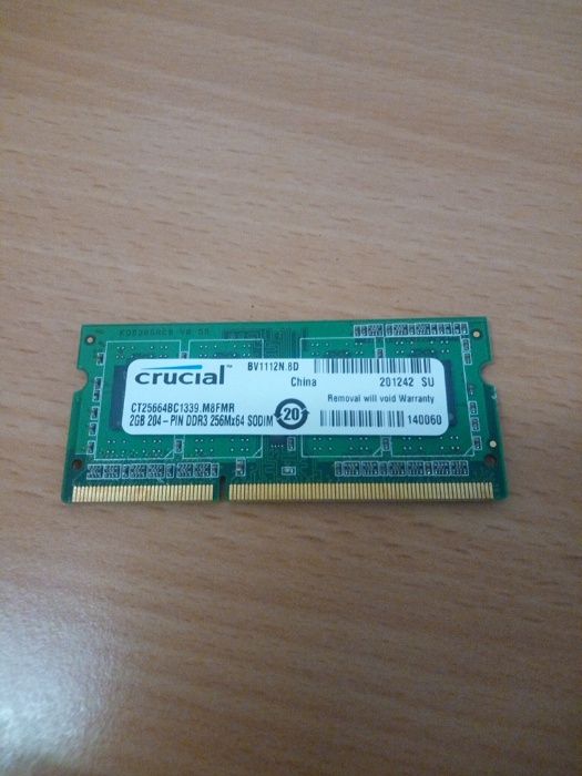 Ram DDR3 2gb sodimm