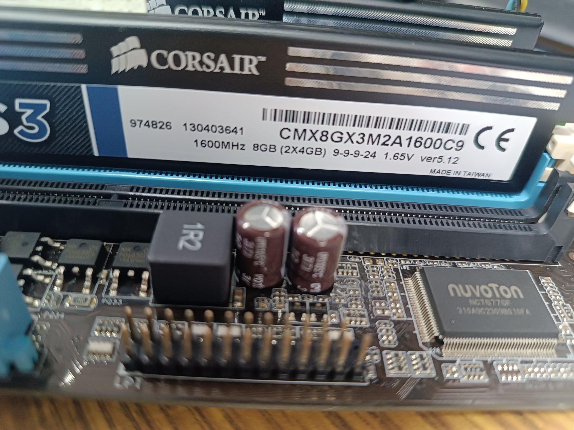 Asus PBH67-M2 + i5 3450 + DDR3 2*4Gb