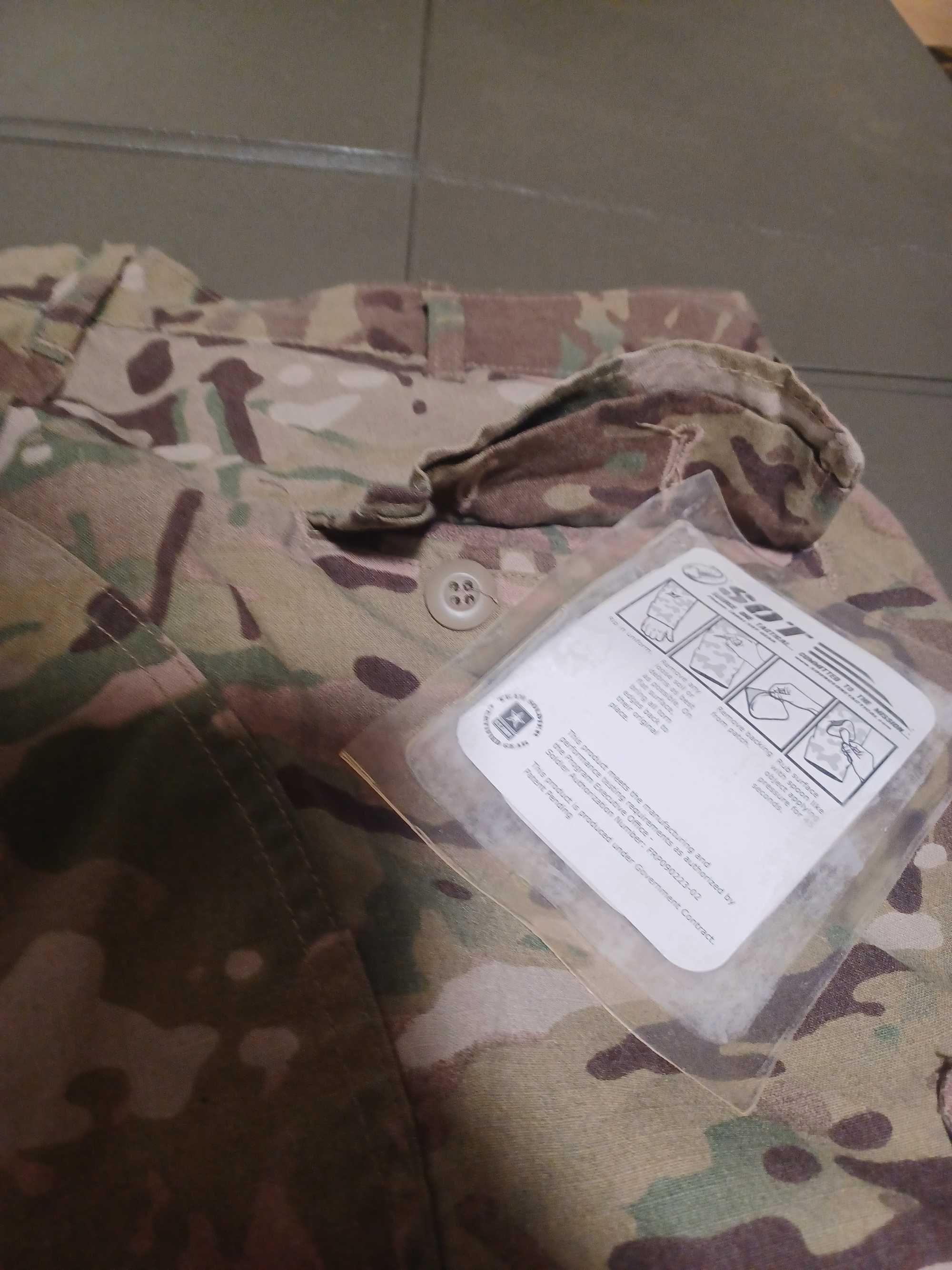 Spodnie wojskowe multicam US Army L/R