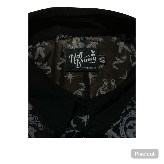 готична накидка hell bunny