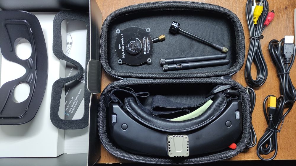 Відео окуляри для FPV Skyzone SKY04O PRO OLED 5.8G SKY04OBLK