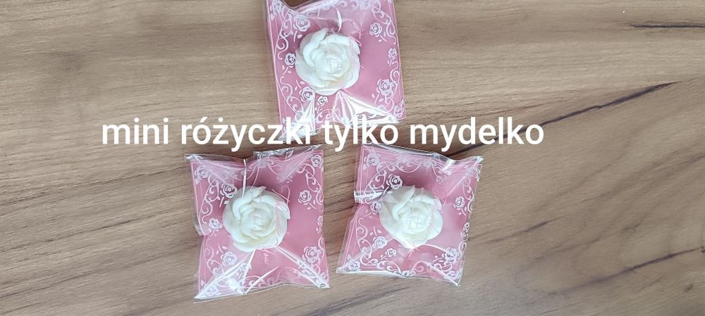 Świeczki sojowe.