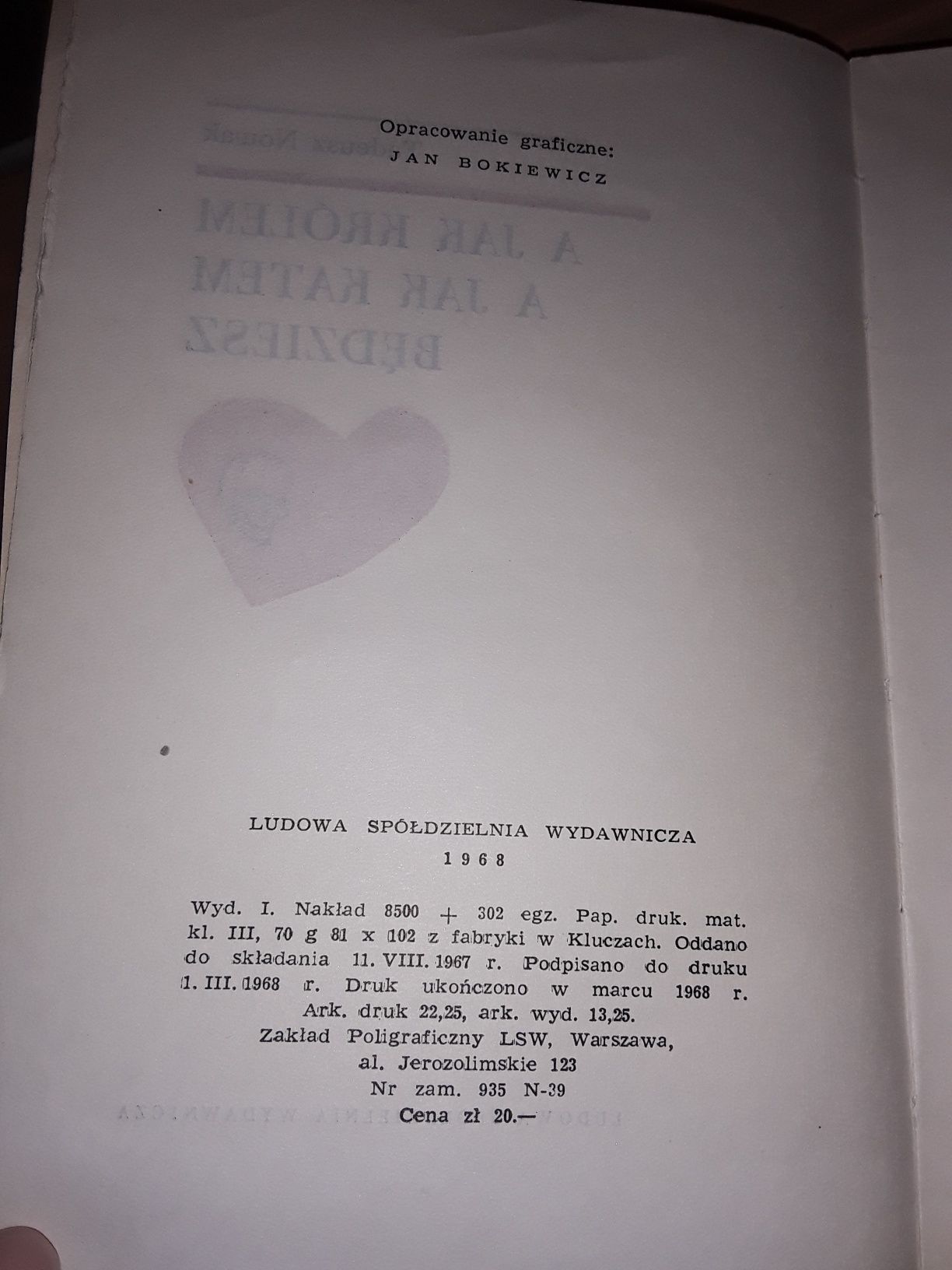 A jak królem a jak katem będziesz Nowak