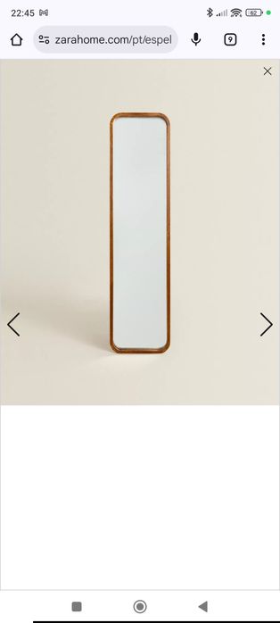 Vendo espelho Zara home partido