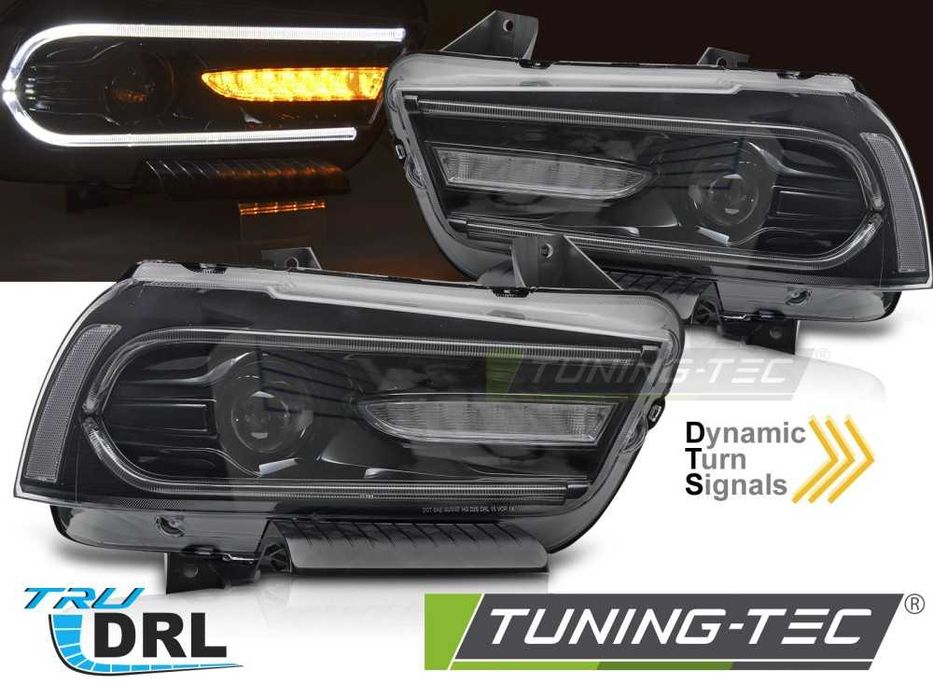 Lampy reflektory przednie przód DODGE CHARGER LX II 11-15 LED XENON