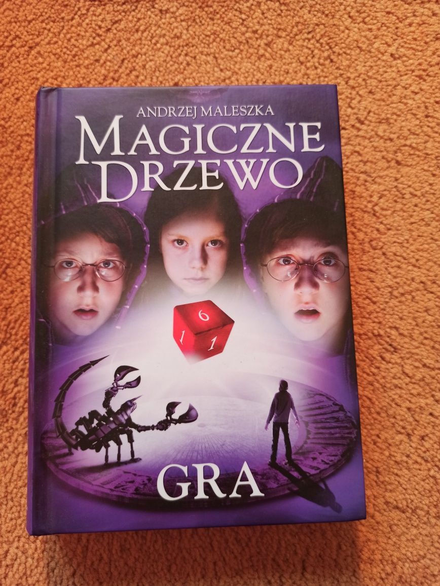 Książka Andrzej Maleszka Magiczne Drzewo Gra z autografem