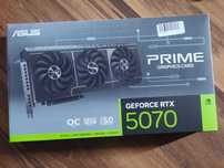 ASUS Prime GeForce RTX 5070 OC 12GB - nowa, gwarancja 07/2028