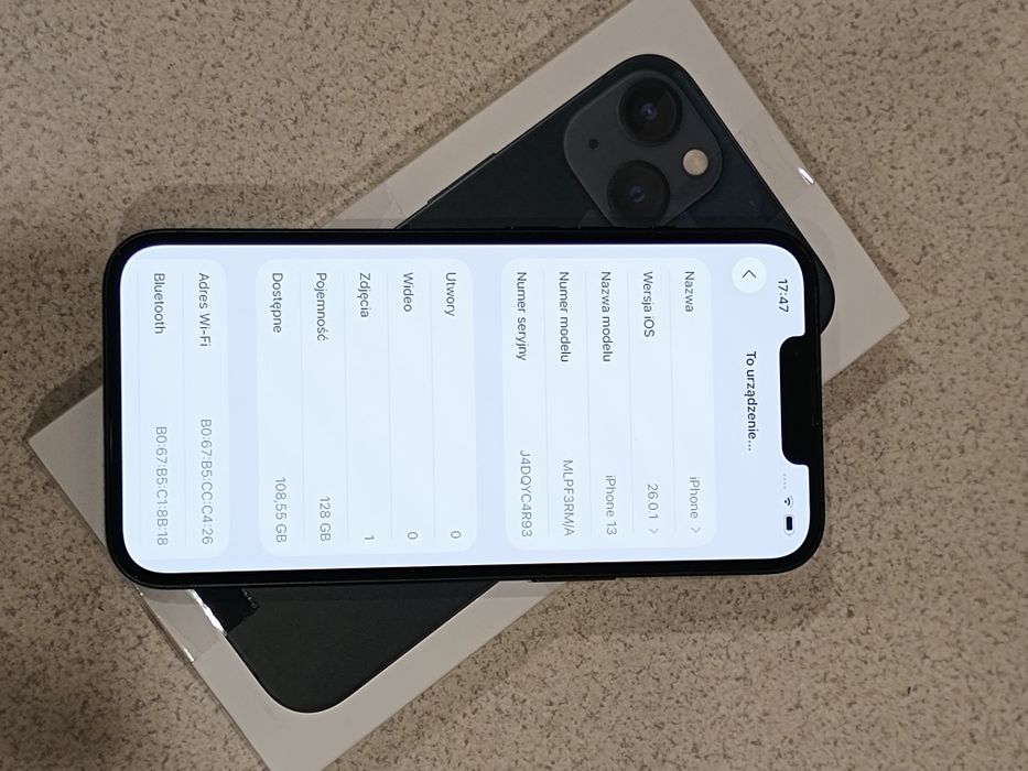 iPhone 13 128GB | Stan idealny
