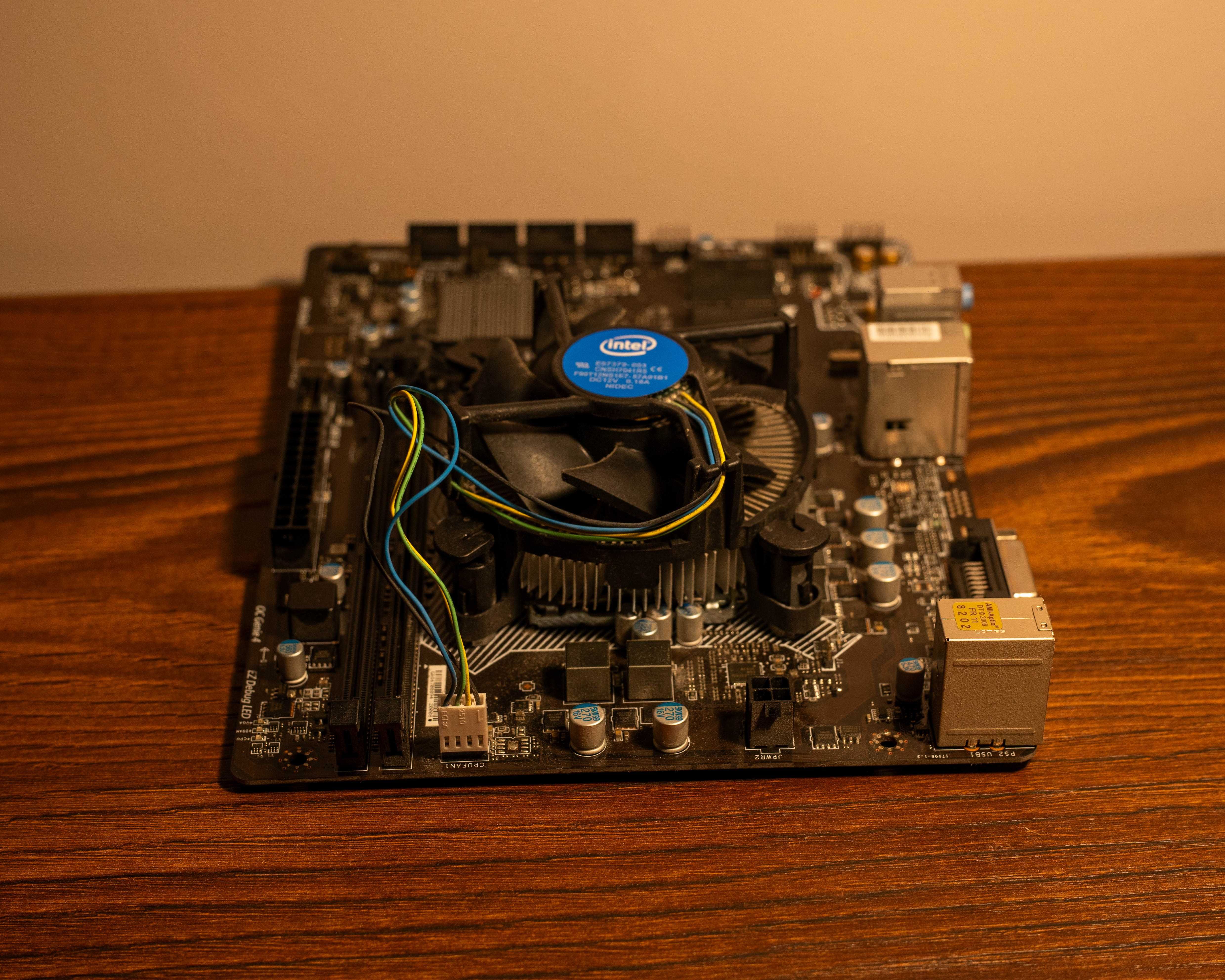 MSI H110M PRO-D + i5-7400