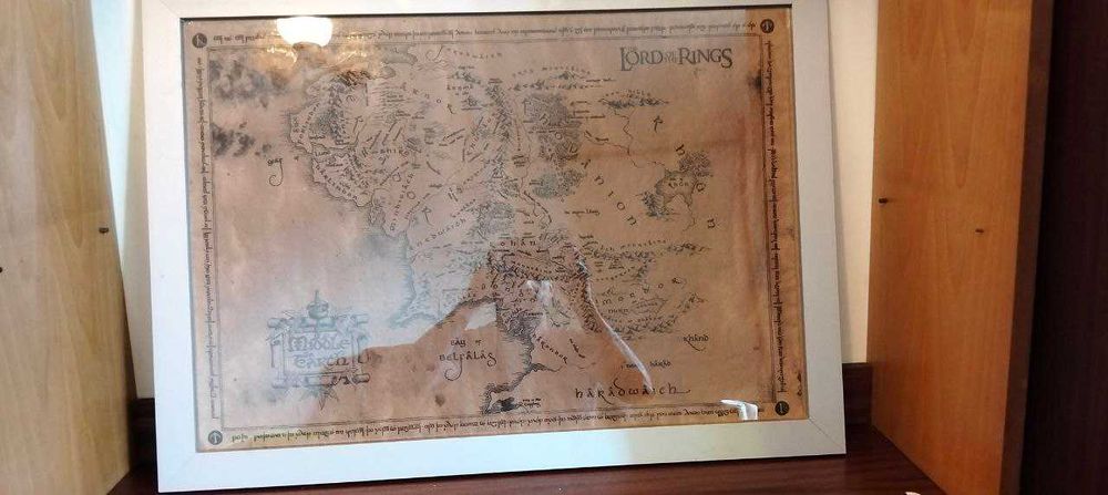 Mapa Lord of Rings