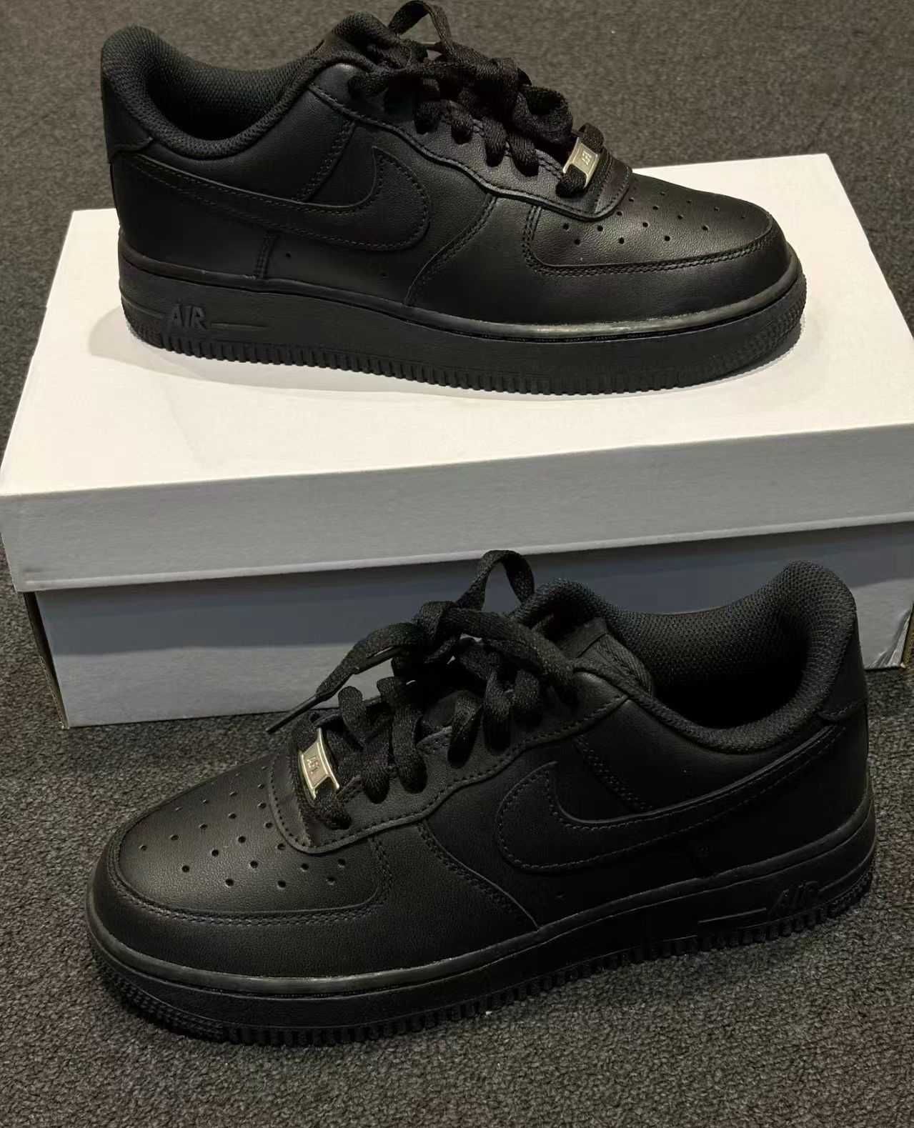 ButyDamskie Nike_Air_Force_1_Low_'07_czarny_Uniseks R.38