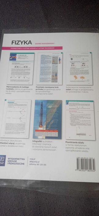 Fizyka 1 zakres rozszerzony technikum liceum nowa