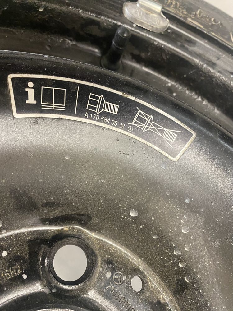 koło zapasowe mercedes 5x112