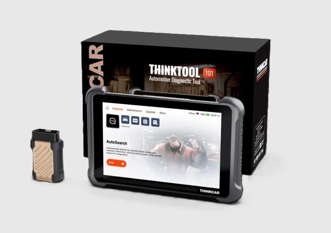 Автосканер THINKCAR THINKTOOL 191 Три роки оновлень, два роки гарантії
