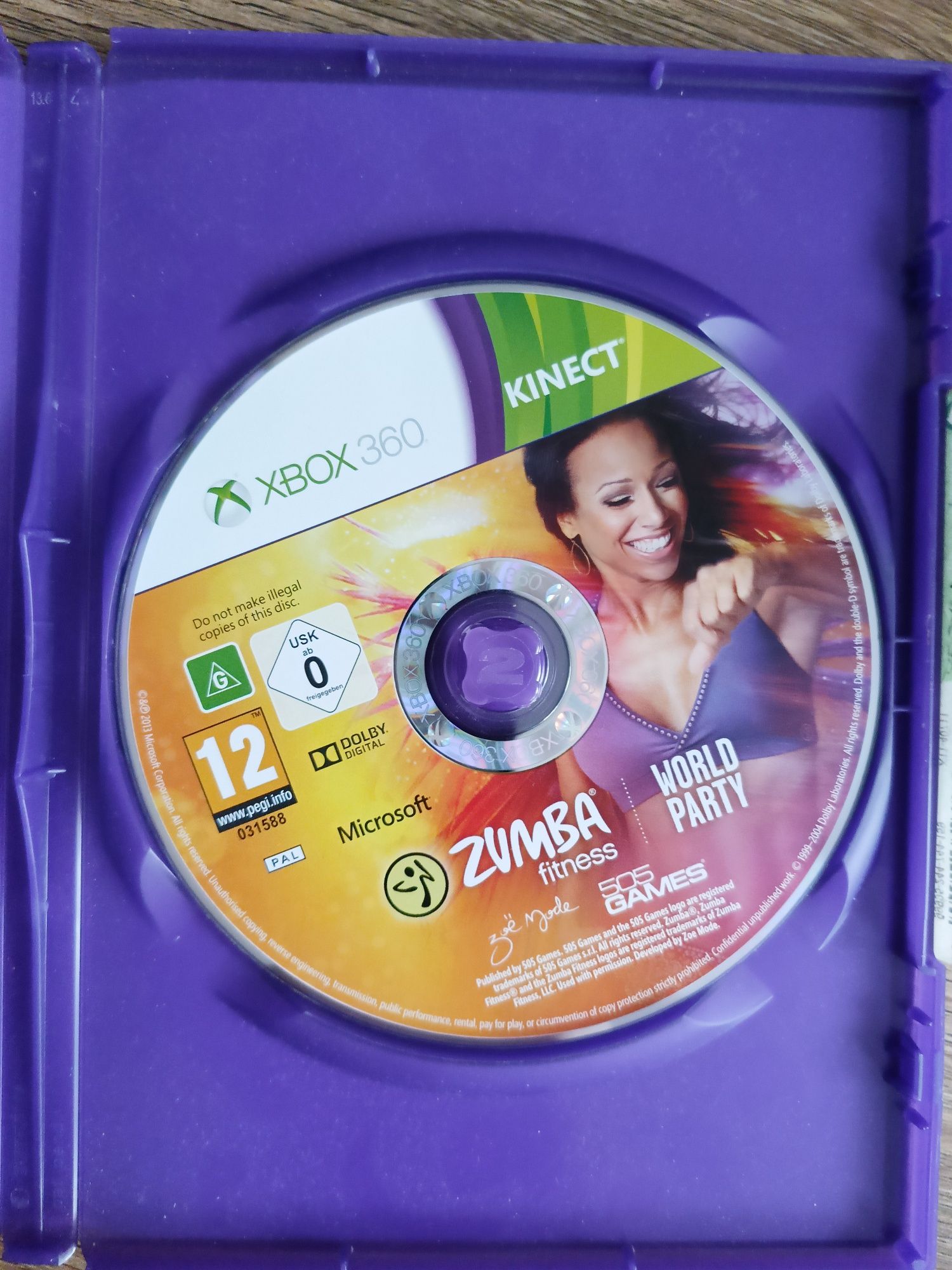 Gra X-Box 360 Kinect Zumba