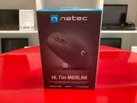 Myszka bezprzewodowa Natec Merlin sensor optyczny