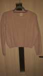 Sweter pudrowy xs