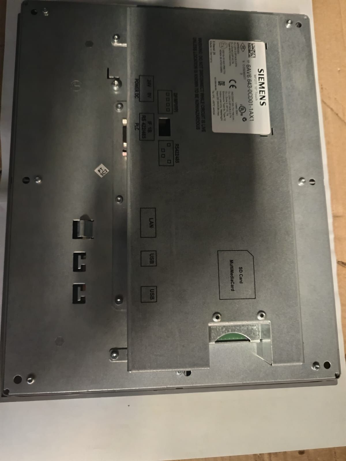 Panel operatorski Siemens 6AV6 643-0CD01-1AX1