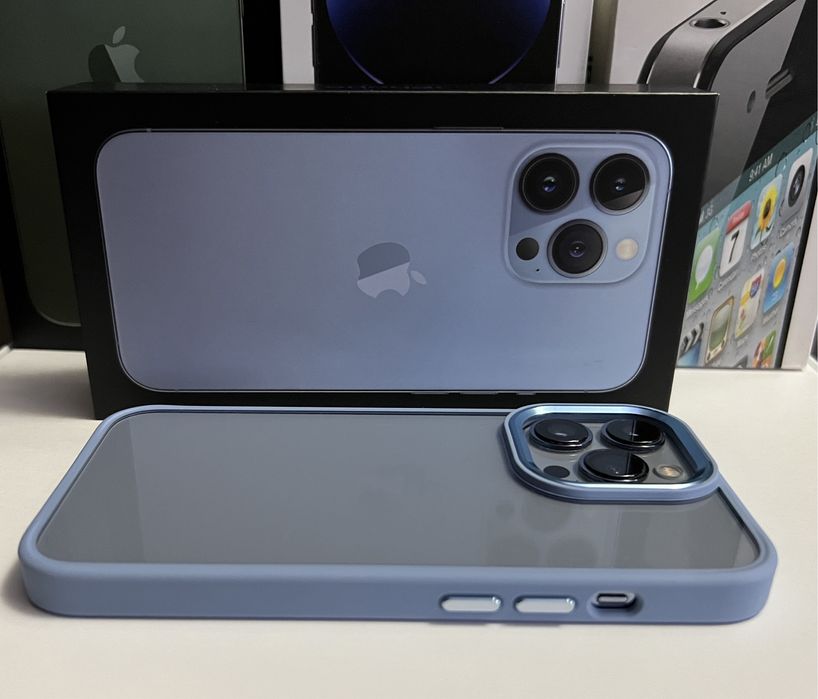 Чехол Iphone 13 Pro Max sierra blue, 13 Pro green,13 Pro black, 12 Pro