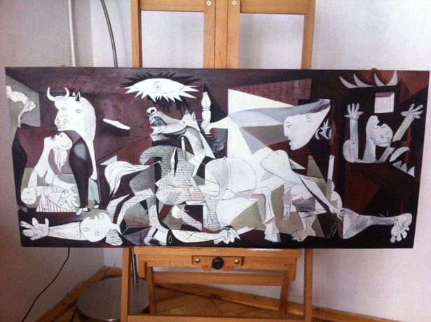 Репродукция Guernica Pablo Picasso 117x53