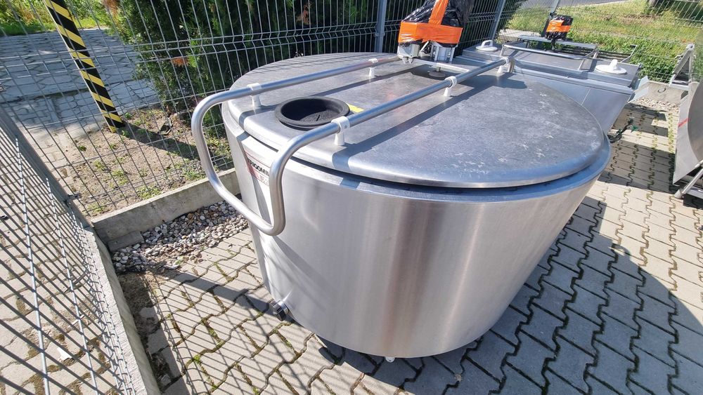 Schładzalnik zbiornik okrągły chłodnia do mleka 800 Litrów GWARANCJA