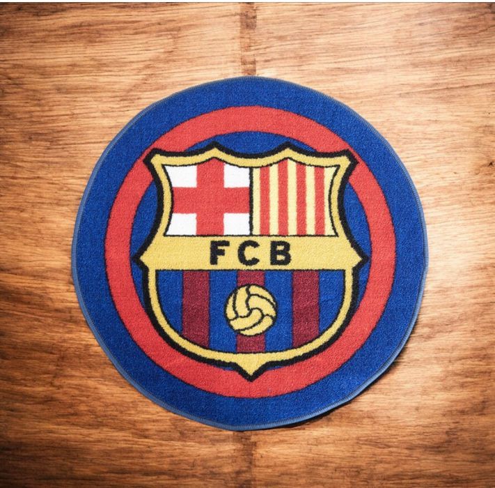 Nowy okrągły dywan 60 cm FC Barcelona