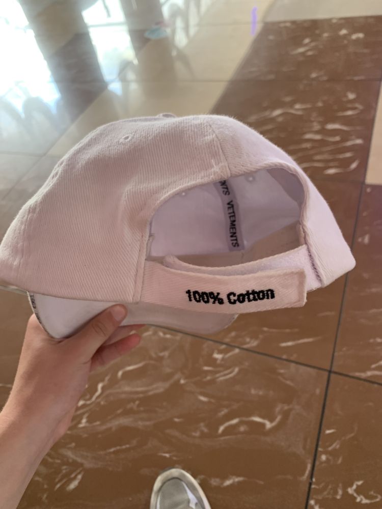 vetements картуз кепка