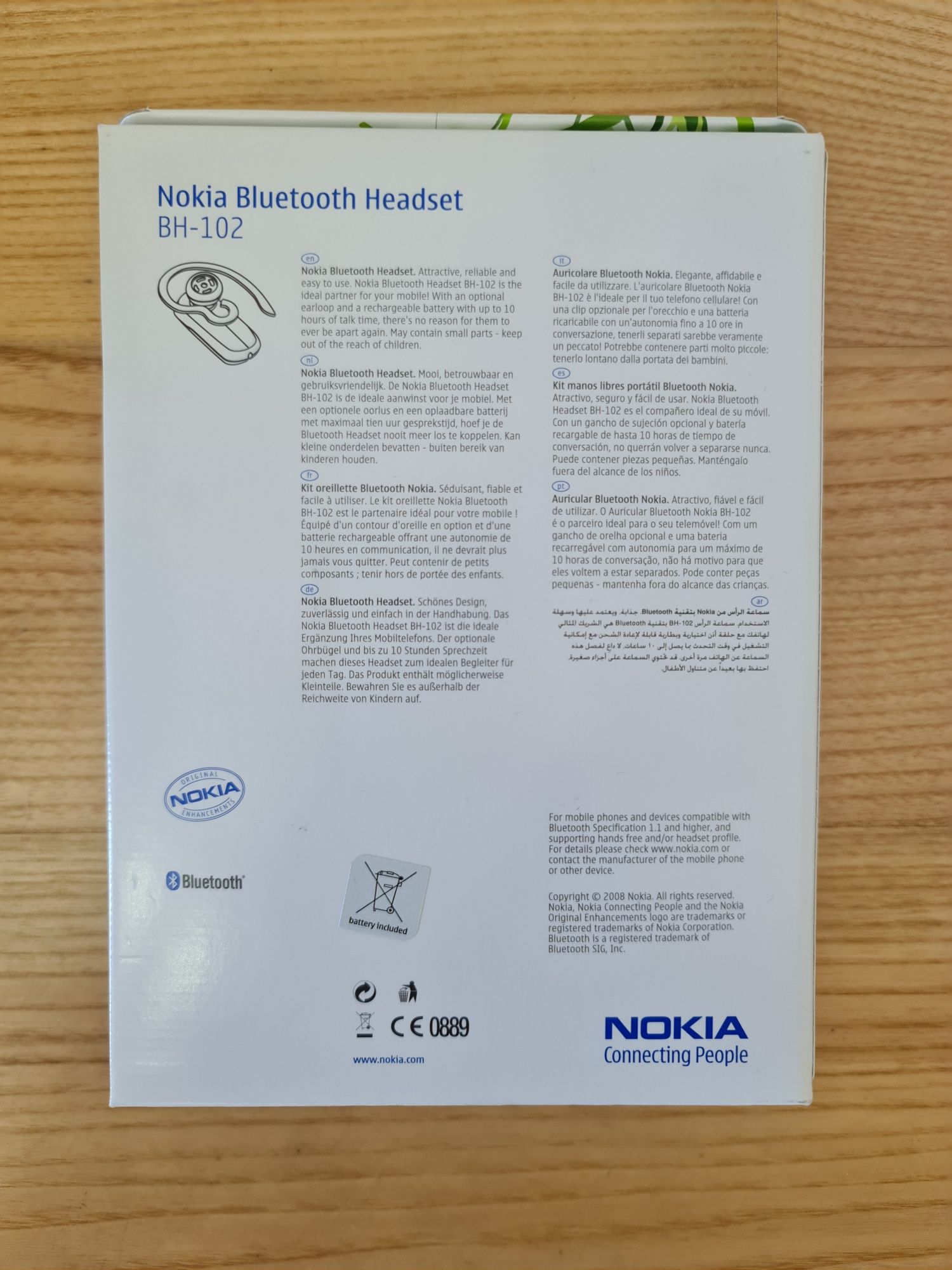 Auricular Bluetooth Nokia BH-102