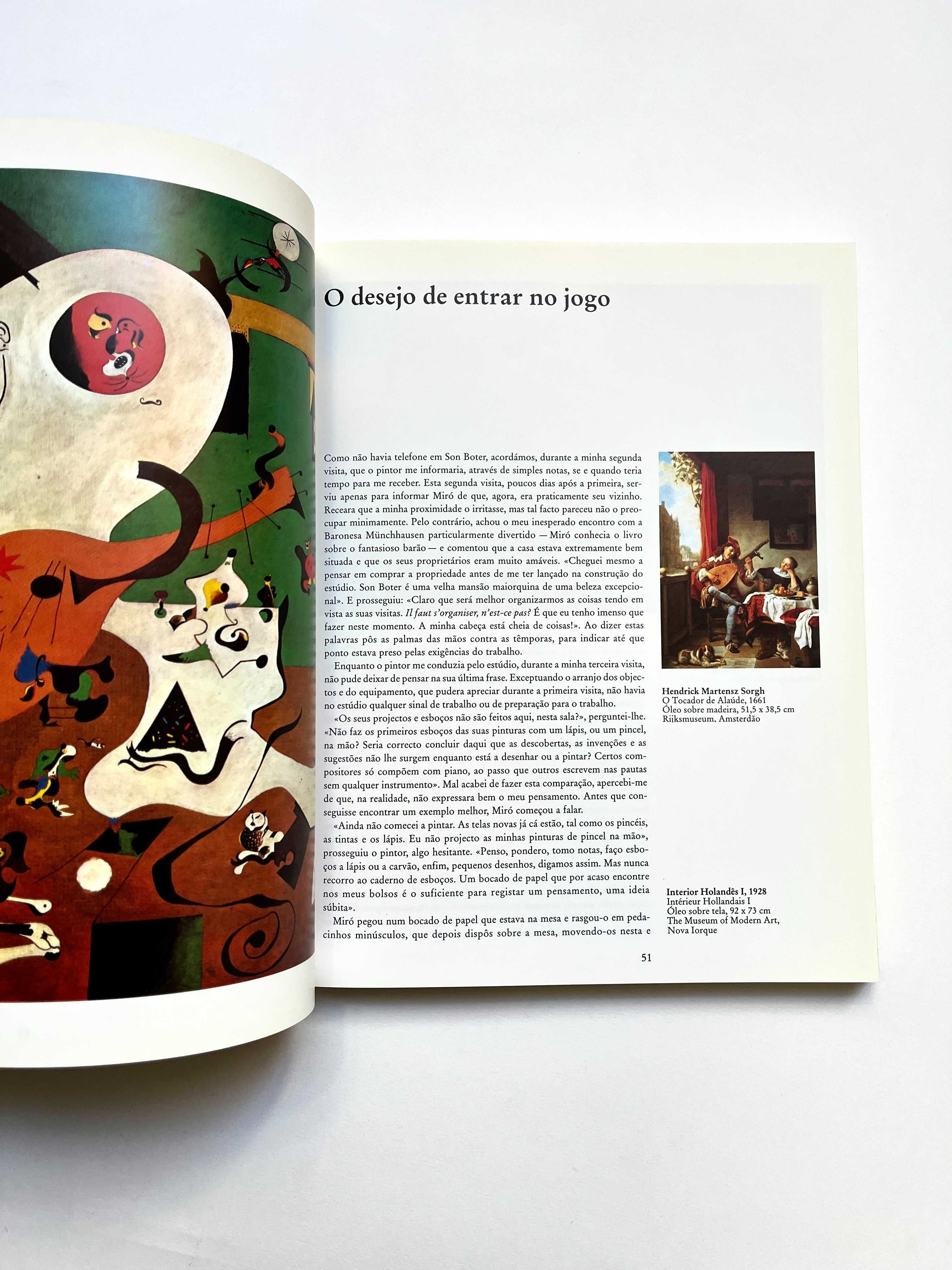 Joan Miró O homem e a Obra Walter Erben Taschen 1997