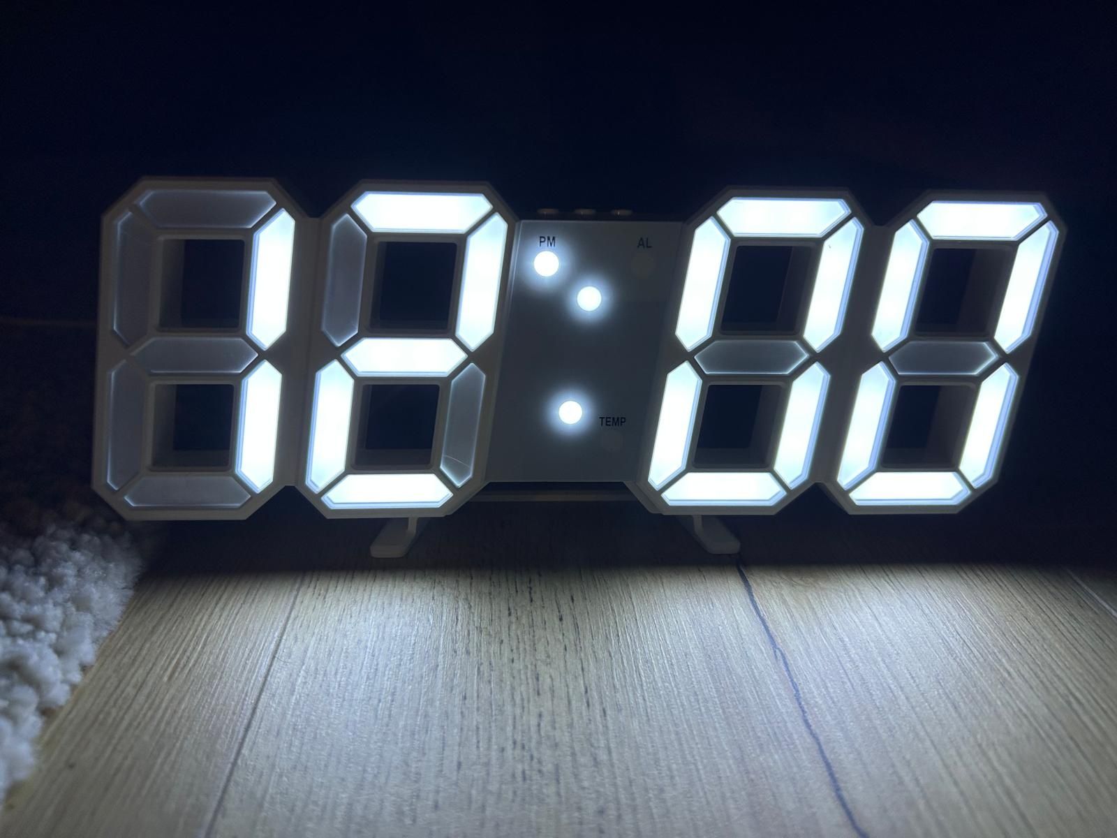 Cyfrowy Zegar 3D LED