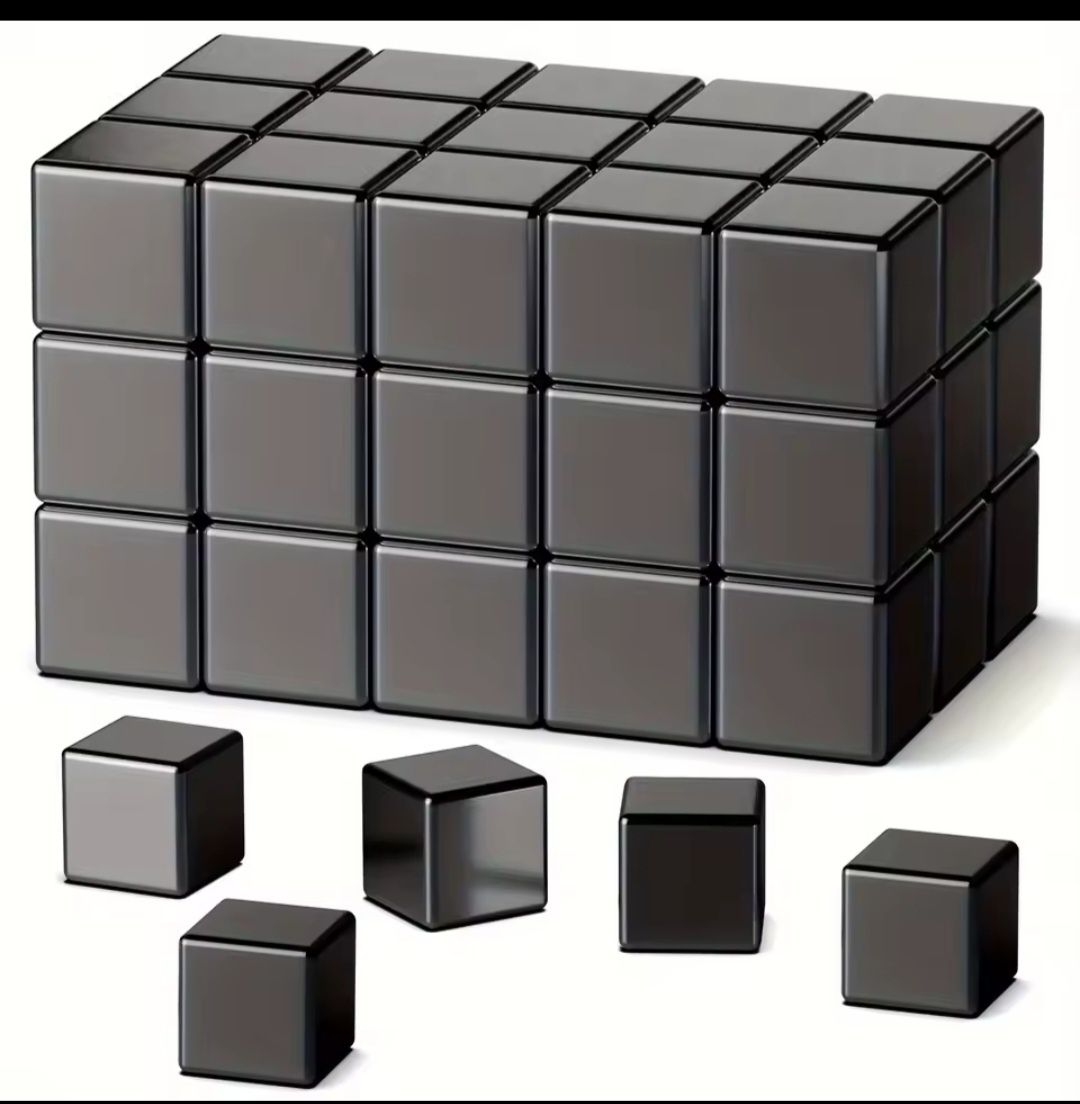Magnesy neodymowe 5x5x5 100 sztuk