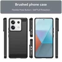 Etui Carbon Case Do Xiaomi Redmi Note 13 Pro - Czarne