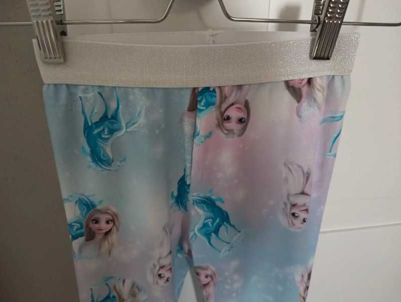 Zestaw 3-pak T-shirt, leginsy, bluzka H&M Kraina Lodu / Frozen