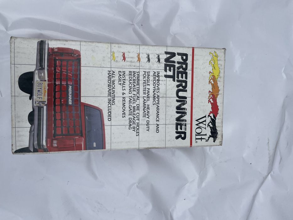 Wolf Prerunner Net – nowy, czarny, pełen komplet