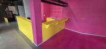 Meble lakierowane, cukiernia, bar, pulpit, lada