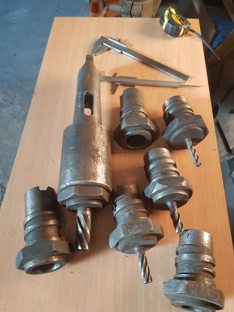 Oprawka do frezów i wierteł na wytaczarke mk6 na klin